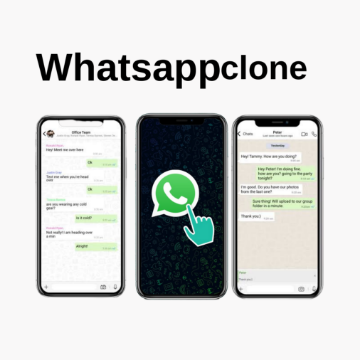 WhatsApp Clone Application Development		 WhatsApp klon uygulama geliştirme